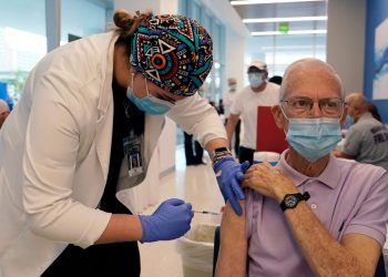Unvaccinated older people leave northern states vulnerable to COVID surge
