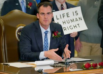 Oklahoma governor signs law banning abortion at conception, becomes strictest in the US