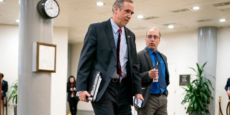 Merkley tests COVID-19 positive, a complication in 50-50 Senate