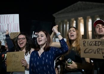 Protests erupt at Supreme Court after report of draft opinion overturning Roe v. Wade