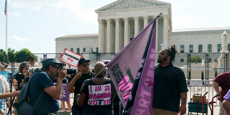 First state abortion bans kick in following Supreme Court ruling