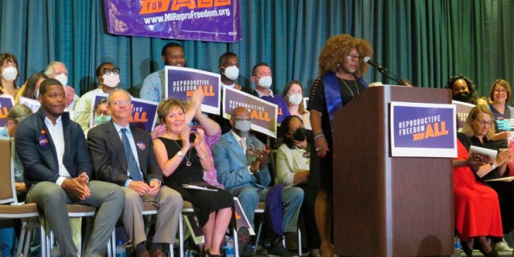 Michigan advocates submit signatures for abortion rights ballot measure