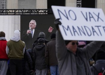 Facebook takes down page for anti-vaccination organization run by Robert F. Kennedy Jr.