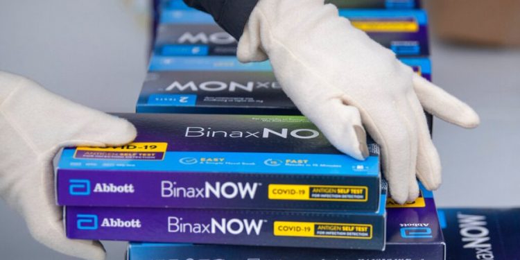 White House buys 100M at-home COVID-19 tests with ‘limited funding’