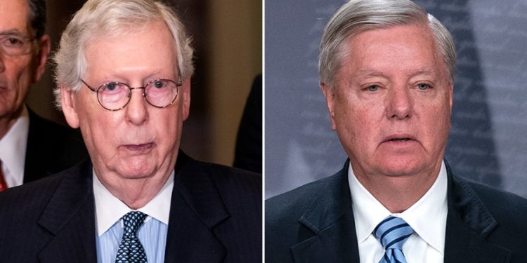 McConnell throws shade on Graham’s proposed national abortion ban