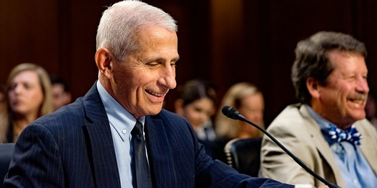 Colbert takes Fauci to get his COVID booster