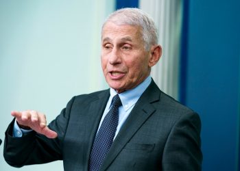 Fauci makes final appearance in White House briefing room