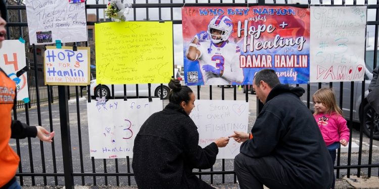 Damar Hamlin injury revives safety debate over a sport built on butting heads