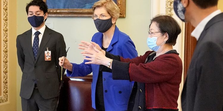 Senate Democrats press White House on abortion access
