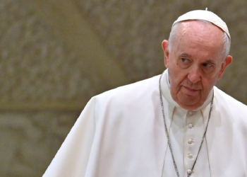 Vatican says pope’s health improving after hospitalization for respiratory infection