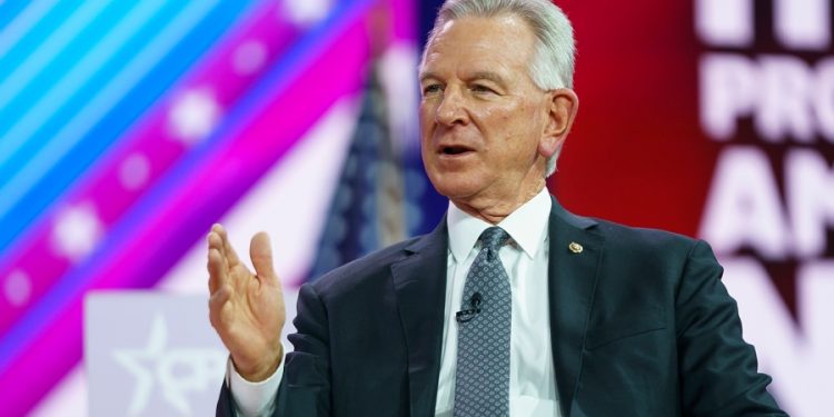 Tuberville hold on military promotions splits Republicans, draws Pentagon ire