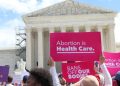 Supreme Court urged to keep abortion pill restrictions in place