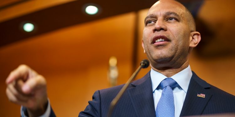 Jeffries vows Democrats will deliver House votes to prevent default