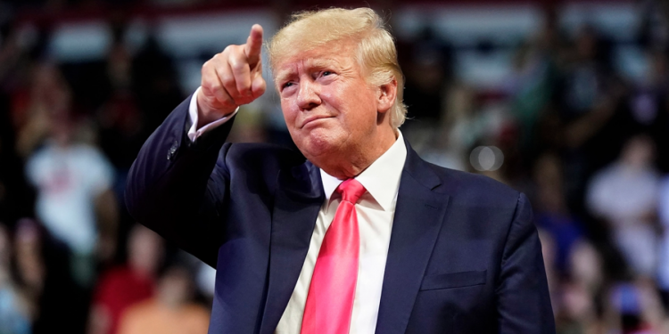 Trump calls overturning Roe ‘a great victory,’ dodges on federal abortion ban