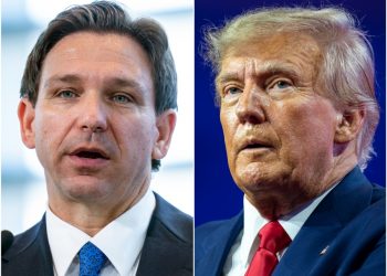 DeSantis hits Trump for not firing Fauci