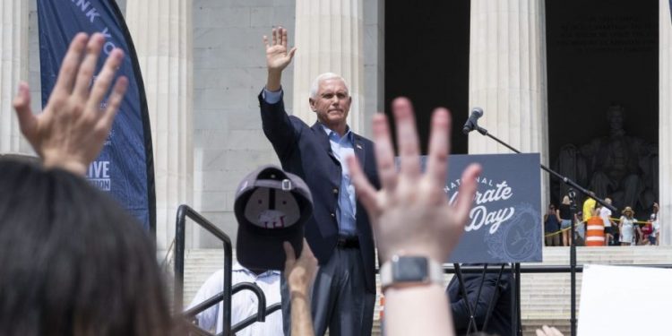 Pence takes anti-abortion rhetoric a step further on Dobbs anniversary: ‘You must be pro-adoption’