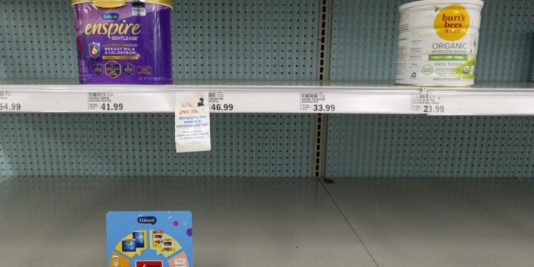 CDC to start tracking cases of bacteria tied to infant formula shortage