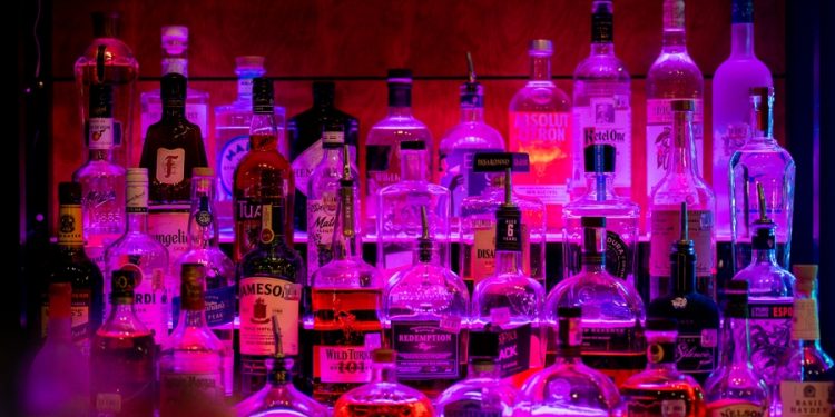 Hard liquor consumption is up 60 percent since the 1990s