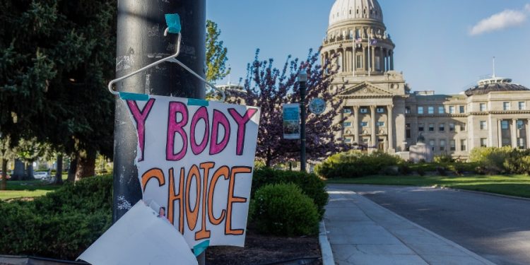 Advocacy group sues Idaho over ‘abortion travel ban’