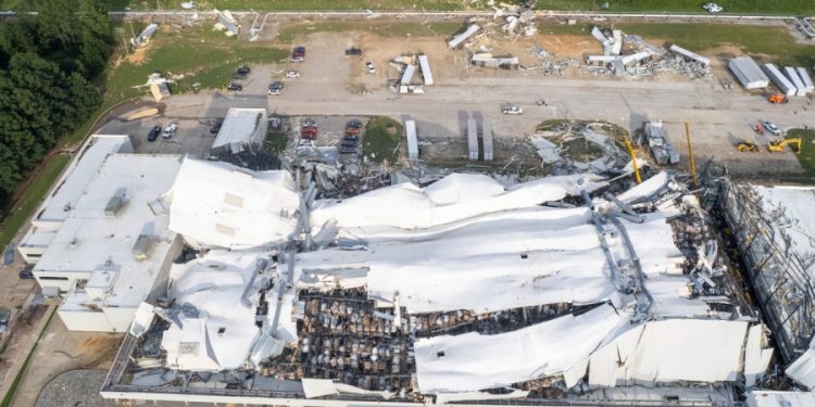 Pfizer: Some drug shortages possible due to tornado damage