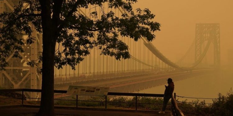 Canadian wildfire smoke led to spike in asthma ER visits in Northeast US: CDC