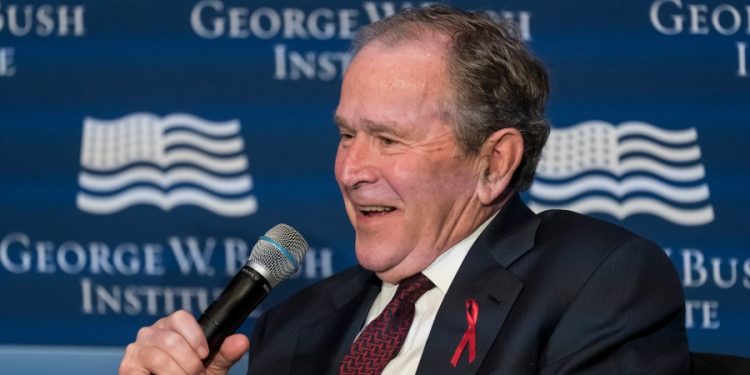 George W. Bush touts PEPFAR success as reauthorization stalls