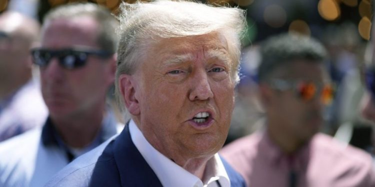 Trump urges supporters in Iowa to back abortion ban exceptions