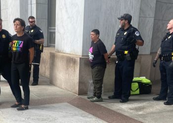 Activists stage sit-in in McCarthy’s office over HIV and AIDS funding