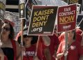 75,000 Kaiser workers go on strike in five states and DC