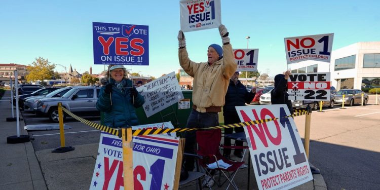 Abortion is on the ballot in Tuesday’s key elections