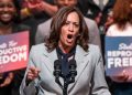 Harris blasts Trump for saying he was ‘proud’ to end Roe: ‘How dare he’