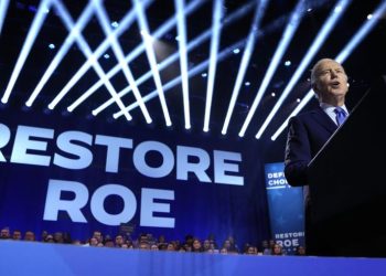 Biden’s abortion rhetoric riles progressives for not going far enough