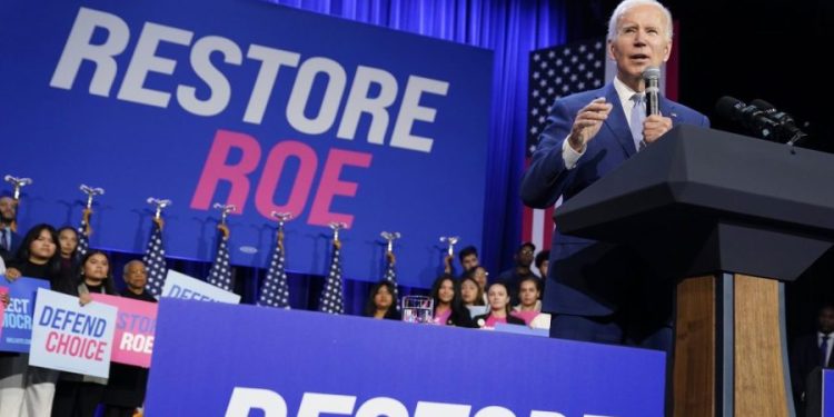 Biden slams Trump abortion comments: ‘simply lying’