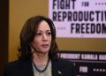Harris rips Trump over latest comments on states monitoring pregnant women
