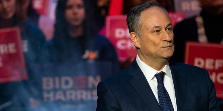 Emhoff urges men to join abortion rights fight: ‘Women are dying’