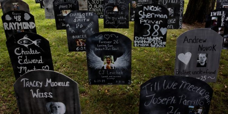 Drug overdose deaths top 100K, but dropped for first time in five years