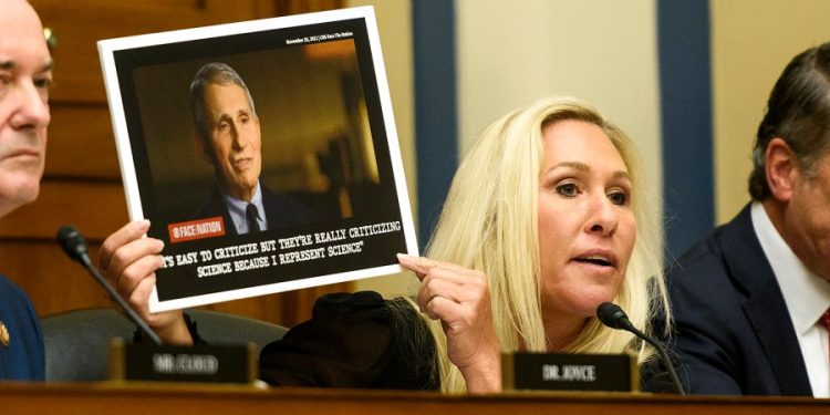 GOP chair reprimands Greene for refusing to call Fauci ‘doctor’