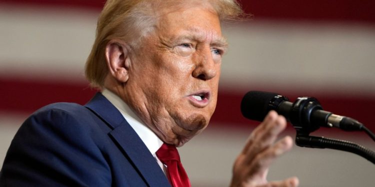 Trump says he would veto national abortion ban