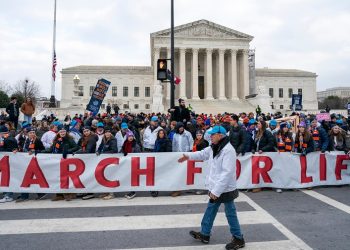 March for Life draws thousands eager to see Trump protect anti-abortion measures