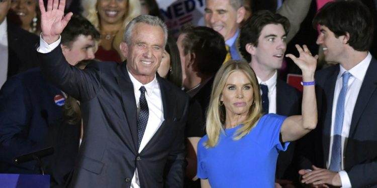 RFK Jr. says wife Cheryl Hines will ‘stop sales’ of beauty products if he becomes HHS head