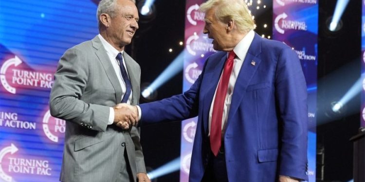 RFK Jr. Trump ‘lost 30 pounds’ even with all the ‘crap that he eats’