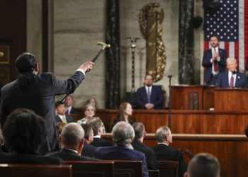 Al Green on protest at Trump speech: ‘He needs to save Medicaid’