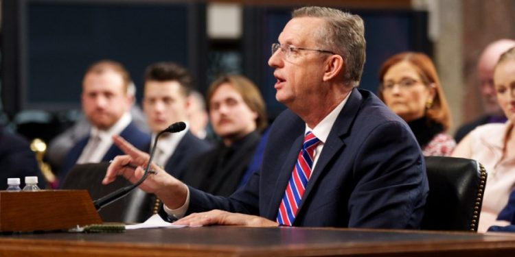 ‘Gut punch’: Democrats decry Trump’s plan to cut 80,000 at Veterans Affairs