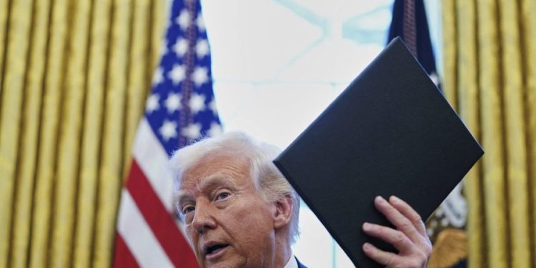 Trump executive order backs change to Medicare negotiation pushed by drug industry