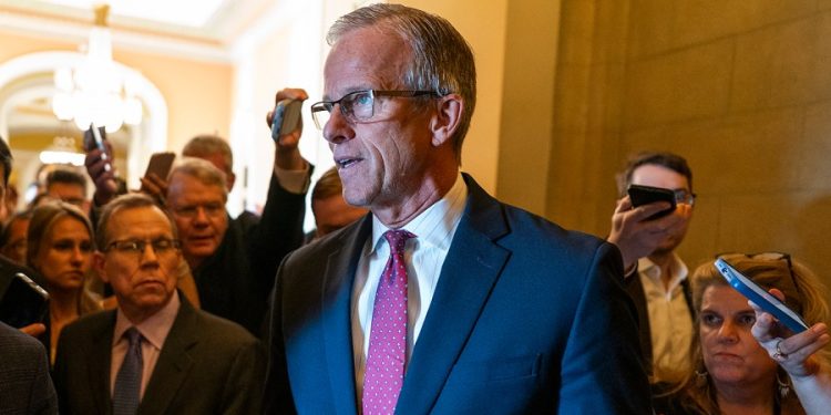 Thune says he won’t overrule Senate referee on Medicaid cuts