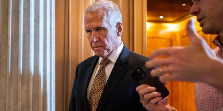 Tillis becomes third GOP senator to oppose Trump’ s big, beautiful bill