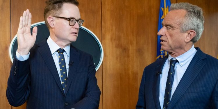 Who is Jim O’Neill, Trump’s new CDC director