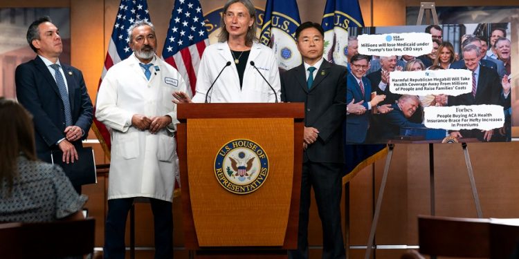 Democrats bet the House on health care