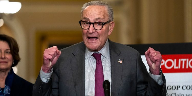 Schumer slams GOP health care policies: ‘No f‑‑‑ing way’