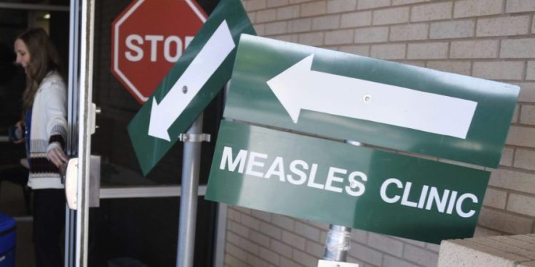 Connecticut reports first measles case in years